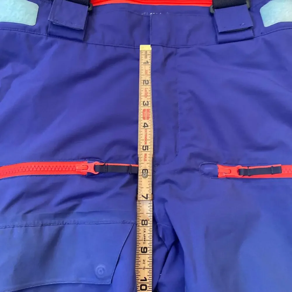 🌿Helly Hansen Kids Blue Black Bib Ski Pants 128/8